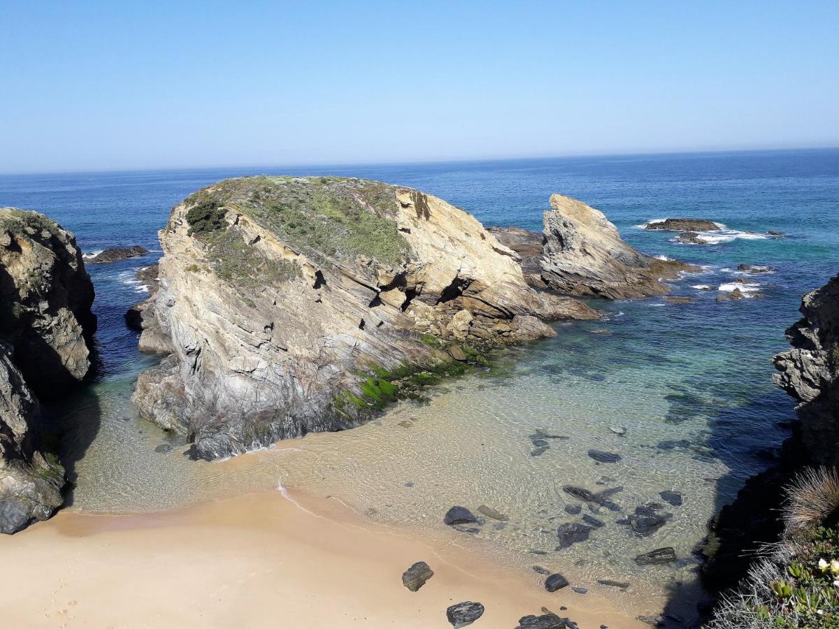 Casa Da Praia & Casa Da Mare Da Alta By Estilo Lusitano, Com Piscina Privada Porto Covo Esterno foto